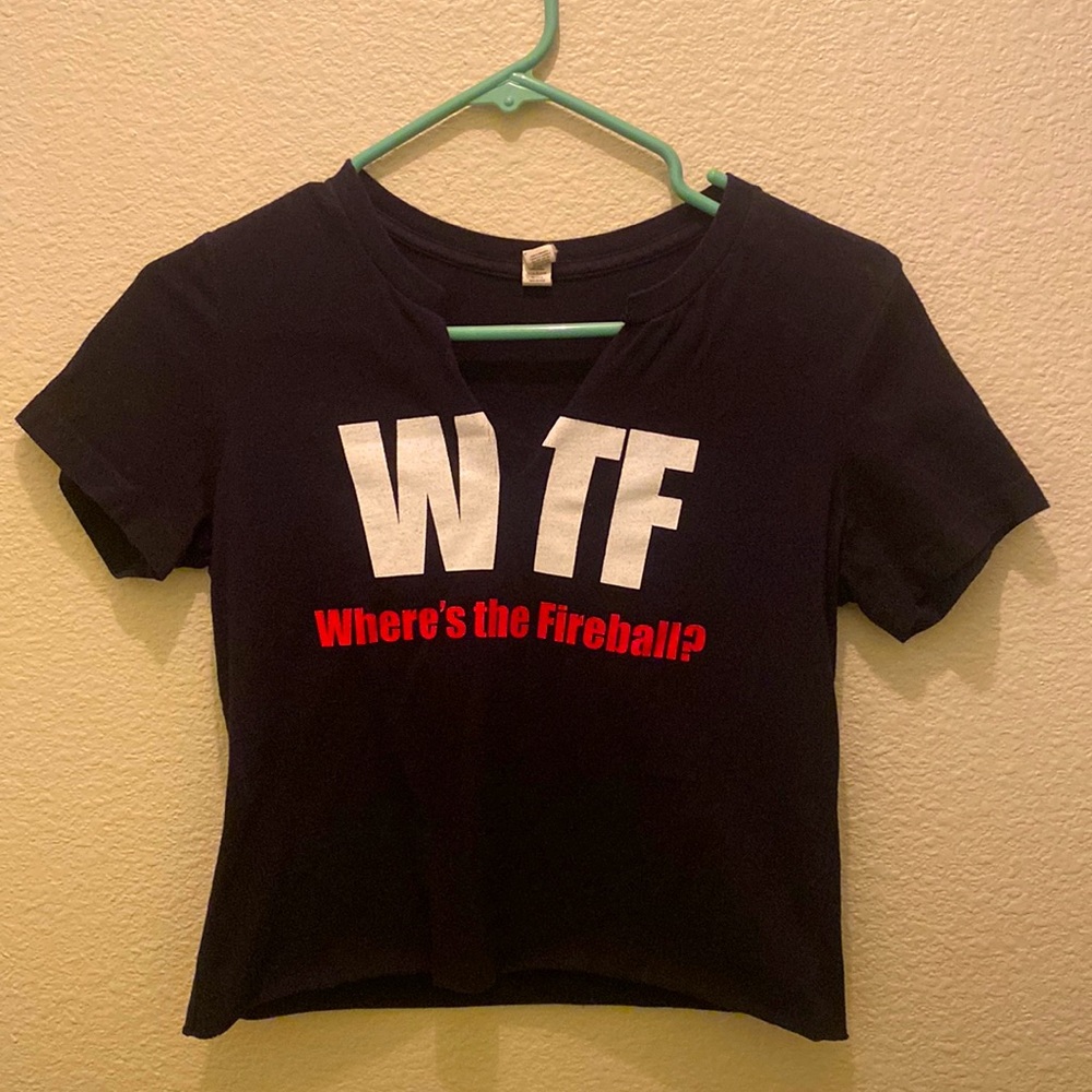 Fireball Whiskey Crop Top